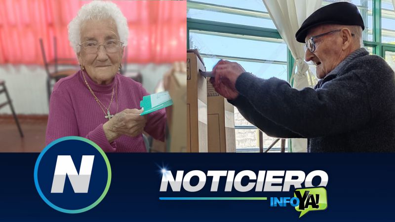 Don Pepe (100) y Doña Isidra (99) cumplieron con el deber cívico de votar